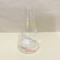 ขวดแก้วชมพู่ Erlenmeyer flask 1000ml.