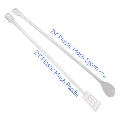 Plastic mash spoon 24".