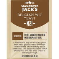 ยีสต์หมักเบียร์ Mangrove Jack's M21 Belgian Wit Yeast.